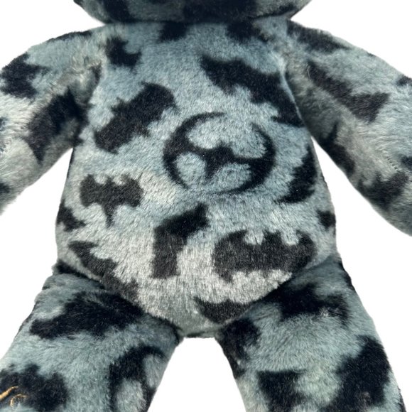 Build A Bear Batman 80 Years Anniversary Grey Black Stuffed Animal Plush Toy - Picture 3 of 16